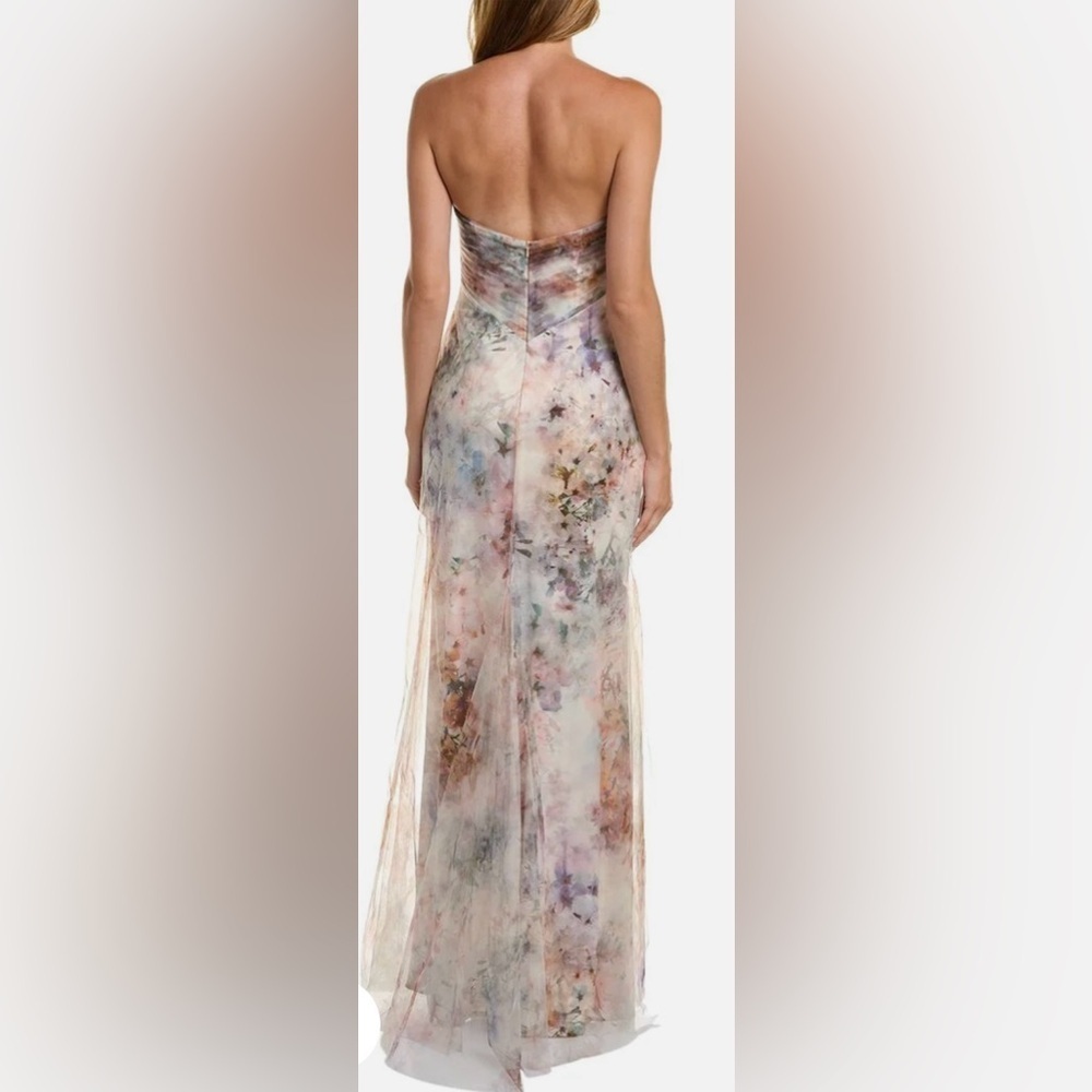 NWT Rene Ruiz Tulle Overlay Gown in Size 18 - Picture 6 of 6